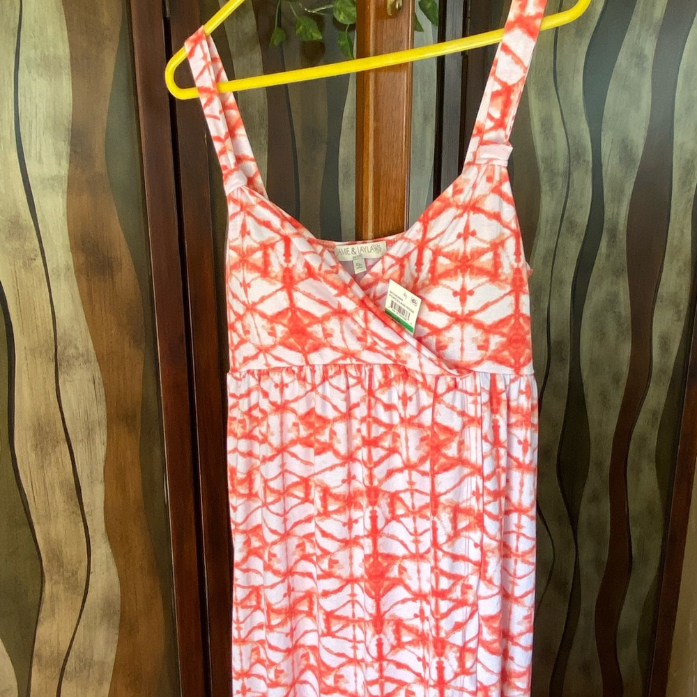 NWT Jamie & Layla Women’s Sleeveless Maxi Dress, size PL